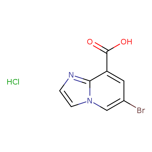 6-Bromo-imidazo[1,2-a]pyridine-8-carboxylic acid HCl