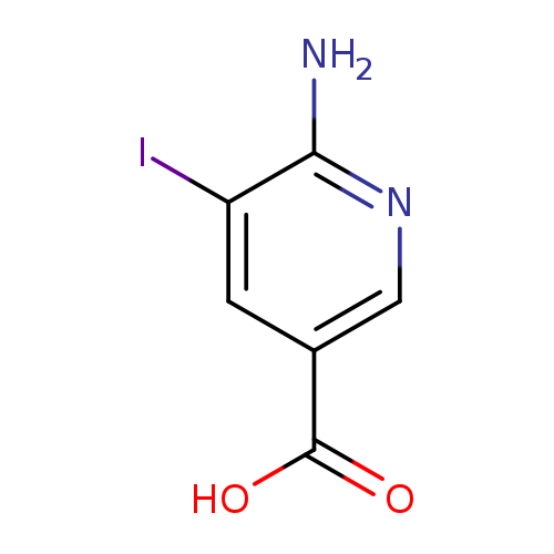 6-Amino-5-iodo-nicotinic acid
