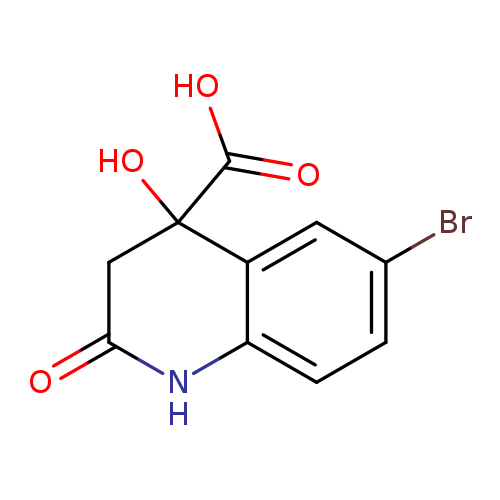 6-bromo-4-hydroxy-2-oxo-1,2,3,4-tetrahydroquinoline-4-carboxylicacid