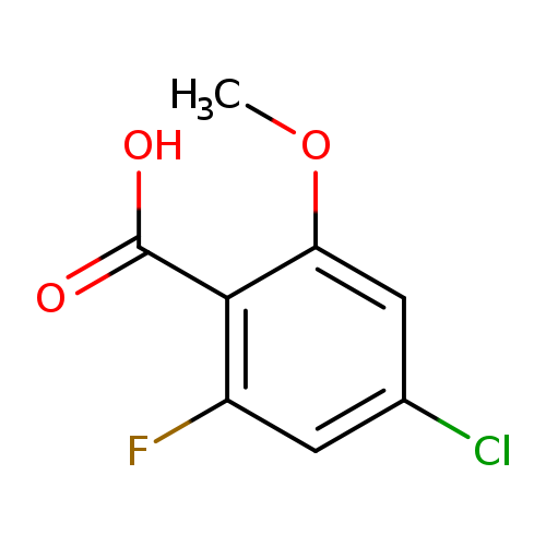 4-Chloro-2-fluoro-6-methoxybenzoic acid