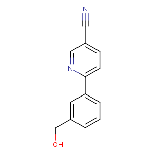 6-(3-(Hydroxymethyl)phenyl)nicotinonitrile