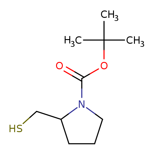 tert-Butyl 2-(mercaptomethyl)pyrrolidine-1-carboxylate