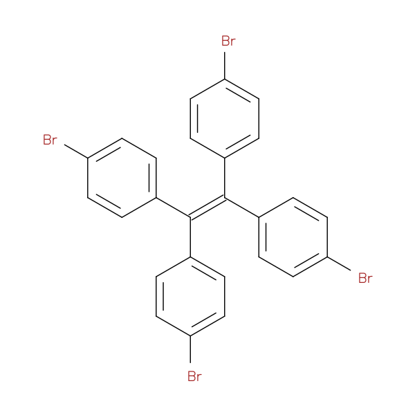 Benzene, 1,1',1'',1'''-(1,2-ethenediylidene)tetrakis[4-bromo-