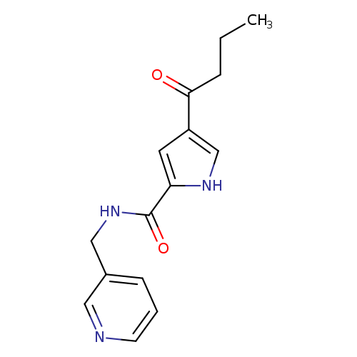 4-butanoyl-N-[(pyridin-3-yl)methyl]-1H-pyrrole-2-carboxamide