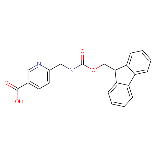 6-({[(9H-fluoren-9-ylmethoxy)carbonyl]amino}methyl)pyridine-3-carboxylic acid