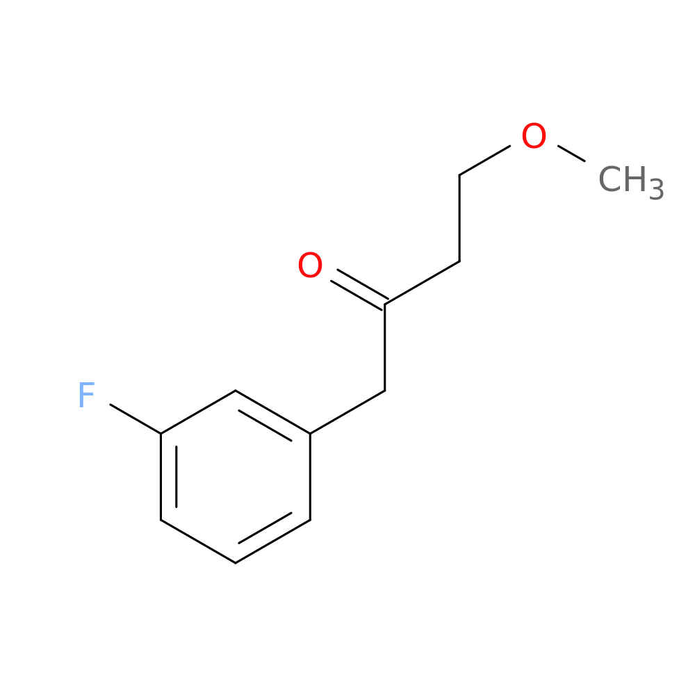 1-(3-Fluorophenyl)-4-methoxybutan-2-one