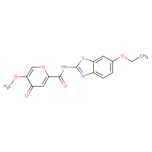 N-(6-ethoxy-1,3-benzothiazol-2-yl)-5-methoxy-4-oxo-4H-pyran-2-carboxamide