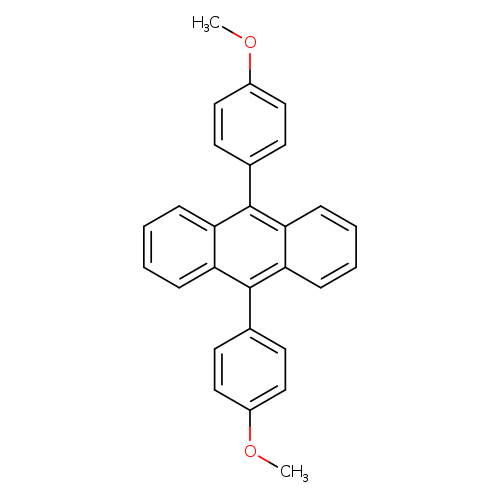 Anthracene, 9,10-bis(4-methoxyphenyl)-