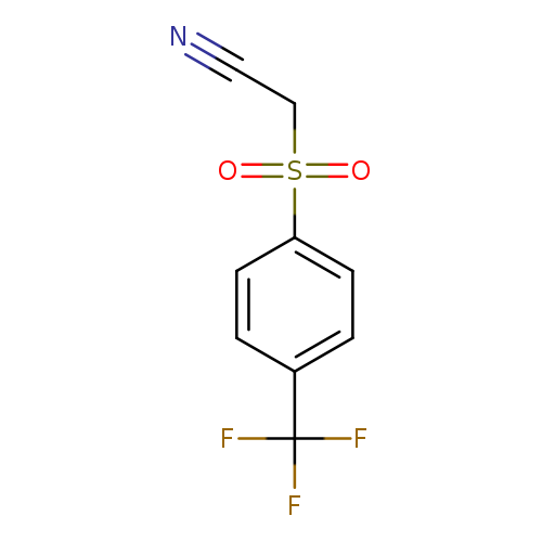 2-((4-(Trifluoromethyl)phenyl)sulfonyl)acetonitrile