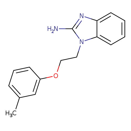 1-(2-(m-Tolyloxy)ethyl)-1H-benzo[d]imidazol-2-amine
