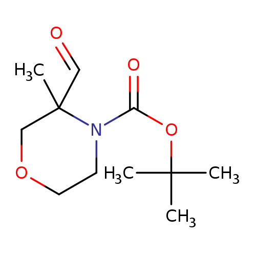 tert-butyl3-formyl-3-methylmorpholine-4-carboxylate