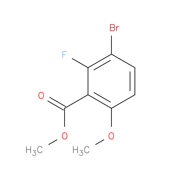 Methyl 3-bromo-2-fluoro-6-methoxybenzoate