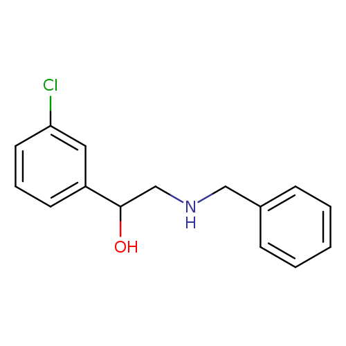 2-(benzylamino)-1-(3-chlorophenyl)ethan-1-ol