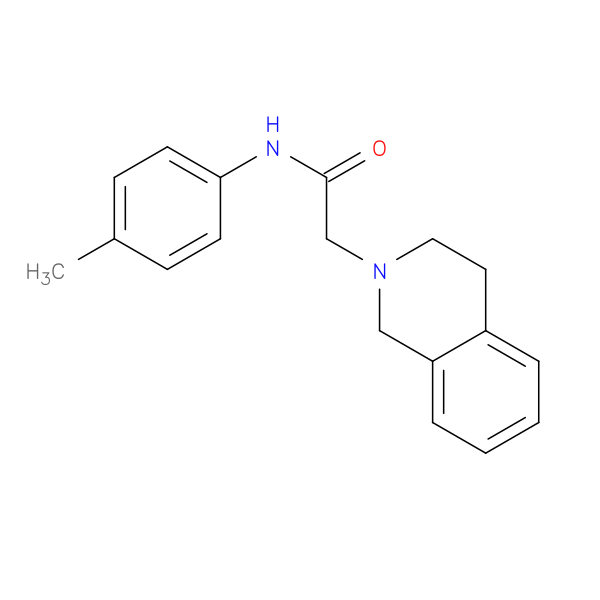 N-(4-methylphenyl)-2-(1,2,3,4-tetrahydroisoquinolin-2-yl)acetamide