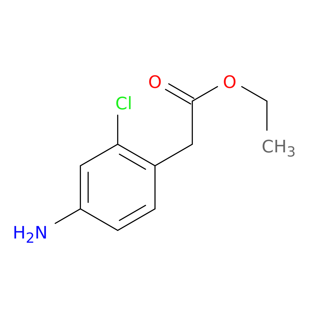 Ethyl 2-(4-amino-2-chlorophenyl)acetate