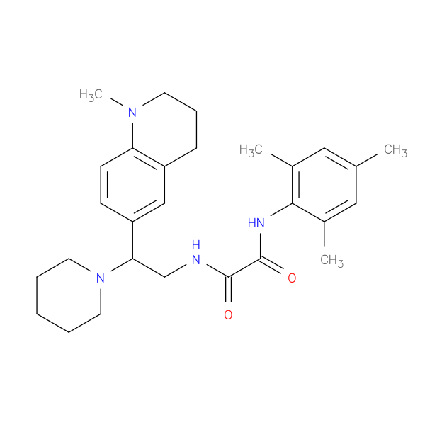 N'-[2-(1-methyl-1,2,3,4-tetrahydroquinolin-6-yl)-2-(piperidin-1-yl)ethyl]-N-(2,4,6-trimethylphenyl)ethanediamide