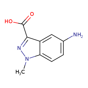 1H-Indazole-3-carboxylic acid, 5-amino-1-methyl-