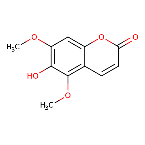 6-Hydroxy-5,7-dimethoxy-chromen-2-one