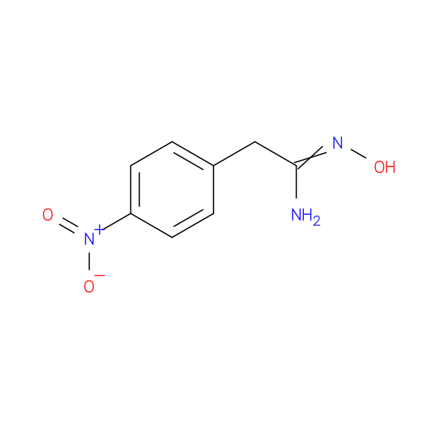 BENZENEETHANIMIDAMIDE, N-HYDROXY-4-NITRO-