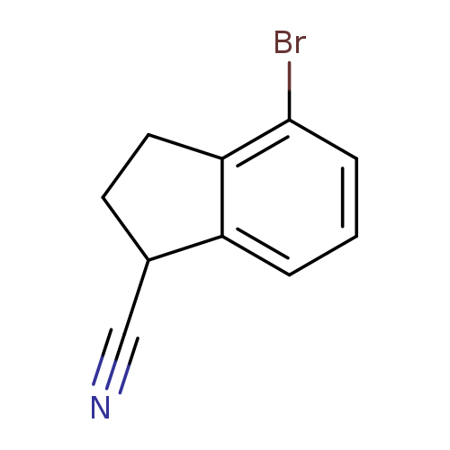 4-bromo-2,3-dihydro-1H-indene-1-carbonitrile