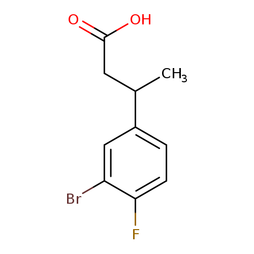 3-(3-bromo-4-fluorophenyl)butanoic acid