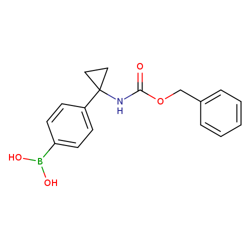 4-(1-(Benzyloxycarbonylamino)cyclopropyl)phenylboronic acid