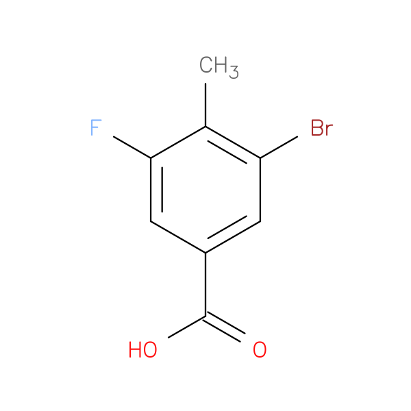 3-Bromo-5-fluoro-4-methylbenzoic acid