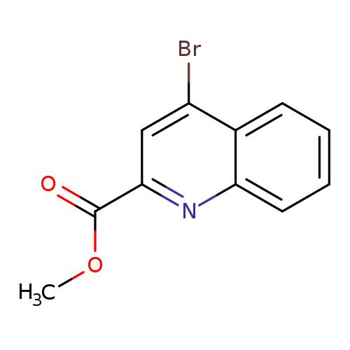 2-Quinolinecarboxylic acid, 4-broMo-, Methyl ester