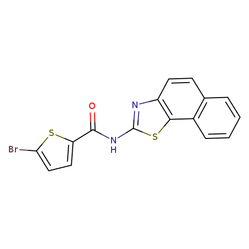 5-bromo-N-{naphtho[2,1-d][1,3]thiazol-2-yl}thiophene-2-carboxamide