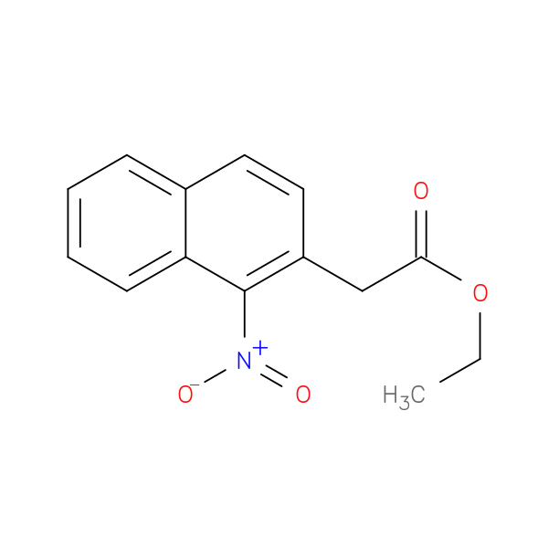 ethyl 2-(1-nitronaphthalen-2-yl)acetate