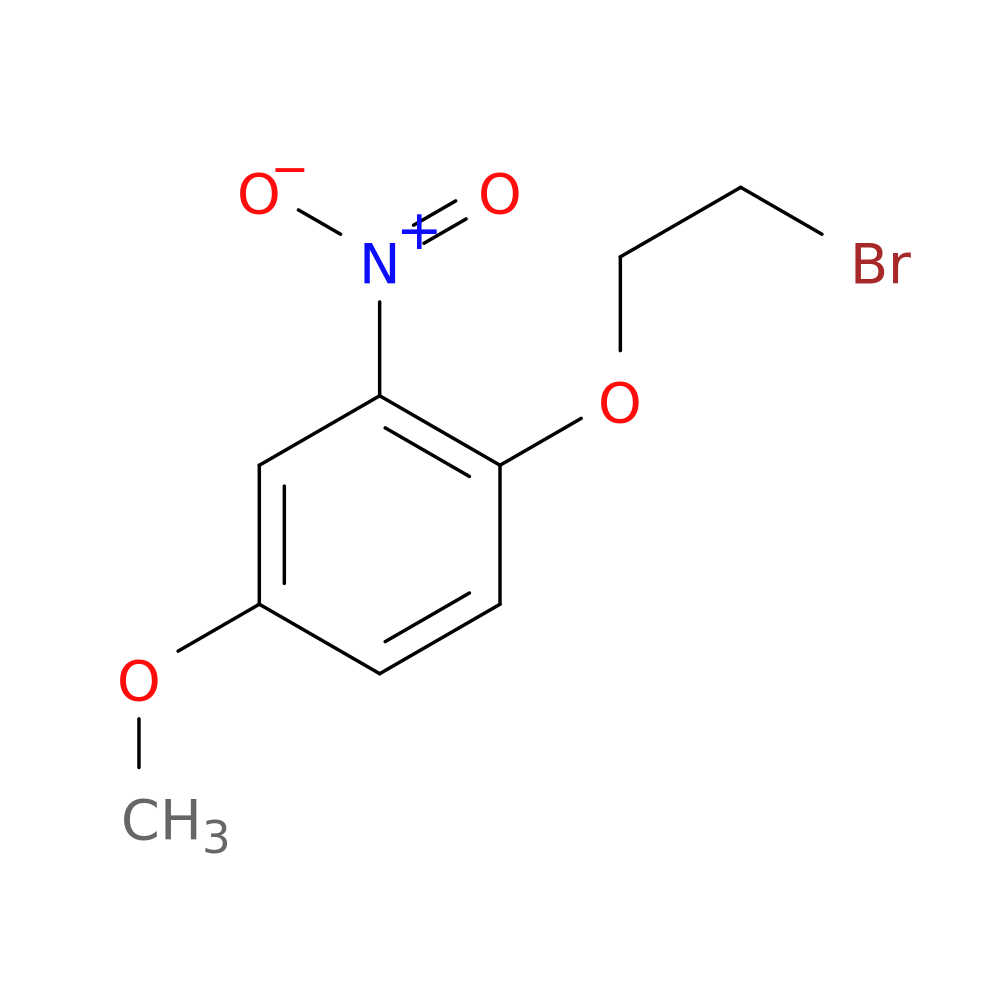 1-(2-bromoethoxy)-4-methoxy-2-nitrobenzene