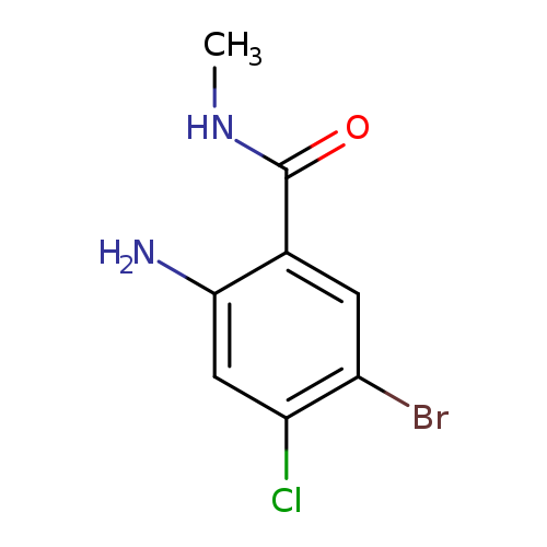 2-Amino-5-bromo-4-chloro-n-methylbenzamide