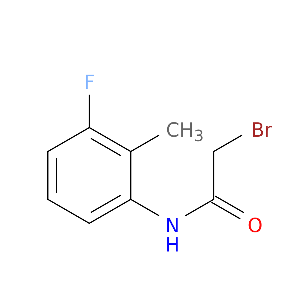 2-Bromo-n-(3-fluoro-2-methylphenyl)acetamide
