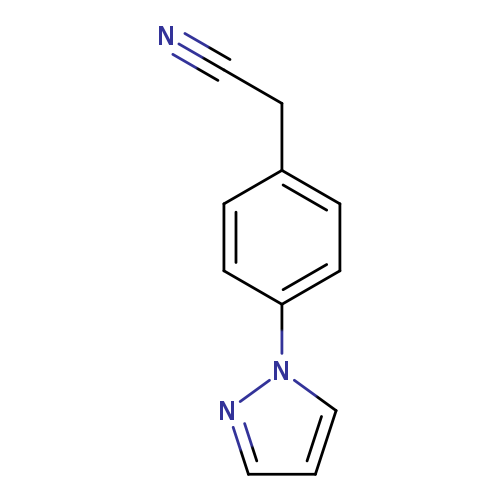 2-(4-(1H-Pyrazol-1-yl)phenyl)acetonitrile