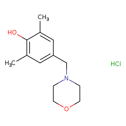 2,6-dimethyl-4-(morpholin-4-ylmethyl)phenol hydrochloride