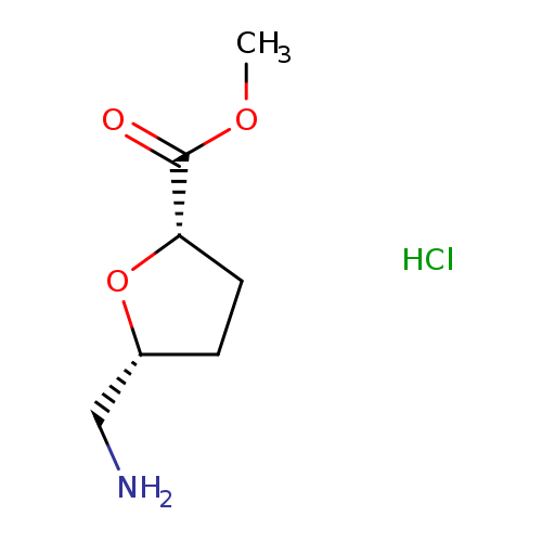 Methyl 5-(aminomethyl)tetrahydrofuran-2-carboxylate hydrochloride