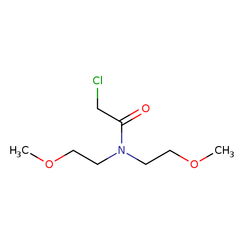 2-chloro-N,N-bis(2-methoxyethyl)acetamide