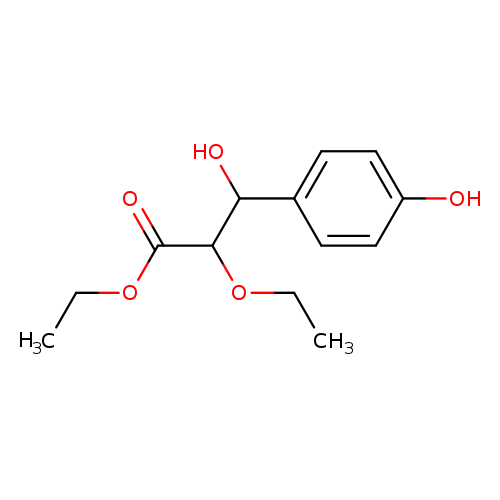 Ethyl 2-ethoxy-3-hydroxy-3-(4-hydroxyphenyl)propanoate
