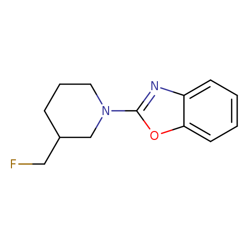 2-[3-(fluoromethyl)piperidin-1-yl]-1,3-benzoxazole