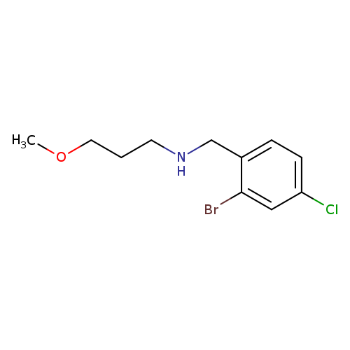 [(2-bromo-4-chlorophenyl)methyl](3-methoxypropyl)amine