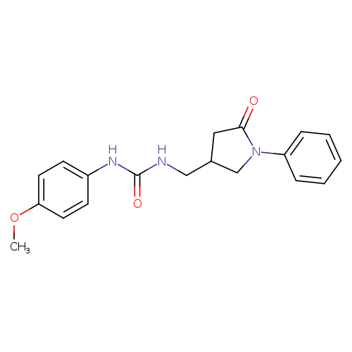 1-(4-methoxyphenyl)-3-[(5-oxo-1-phenylpyrrolidin-3-yl)methyl]urea