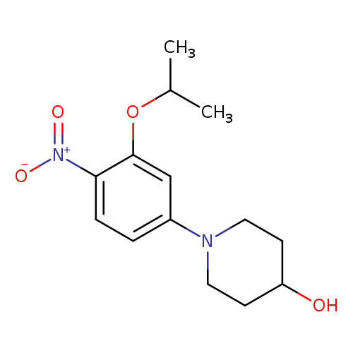 1-(3-Isopropoxy-4-nitrophenyl)piperidin-4-ol