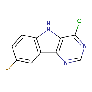 4-Chloro-8-fluoro-5h-pyrimido[5,4-b]indole
