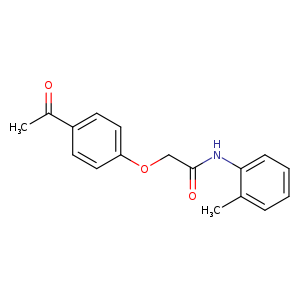 2-(4-Acetylphenoxy)-N-(o-tolyl)acetamide