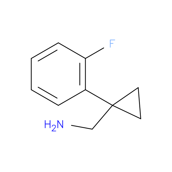 [1-(2-fluorophenyl)cyclopropyl]methanamine