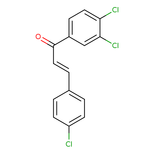 (2E)-3-(4-chlorophenyl)-1-(3,4-dichlorophenyl)prop-2-en-1-one