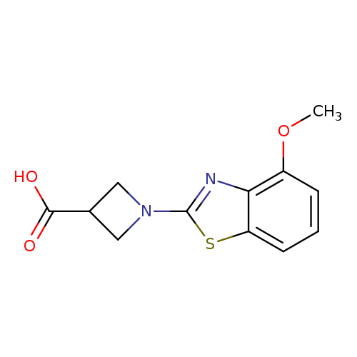 1-(4-Methoxy-1,3-benzothiazol-2-yl)azetidine-3-carboxylic acid