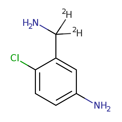 3-[amino(2H2)methyl]-4-chloroaniline