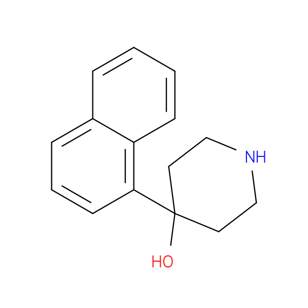 4-HYDROXY-4-(1-NAPHTHYL)PIPERIDINE