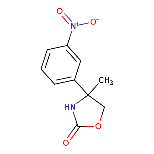 4-methyl-4-(3-nitrophenyl)-1,3-oxazolidin-2-one